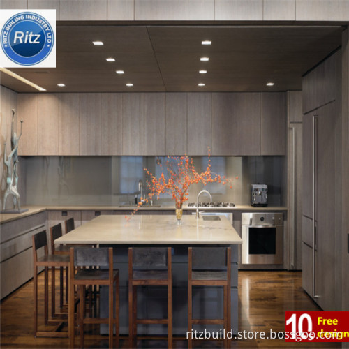 Good Quality New Design PVC Kitchen Furniture Kitchen Cabinet